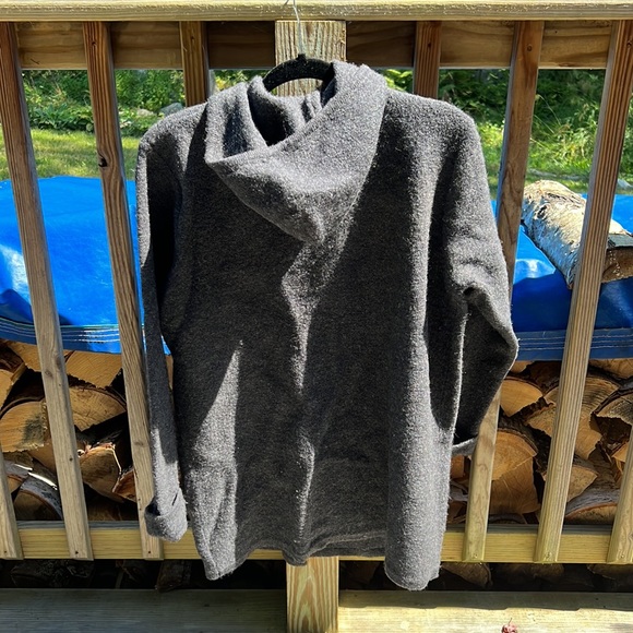 Karen Scott Pure Wool Hooded Sweater - Picture 2 of 6